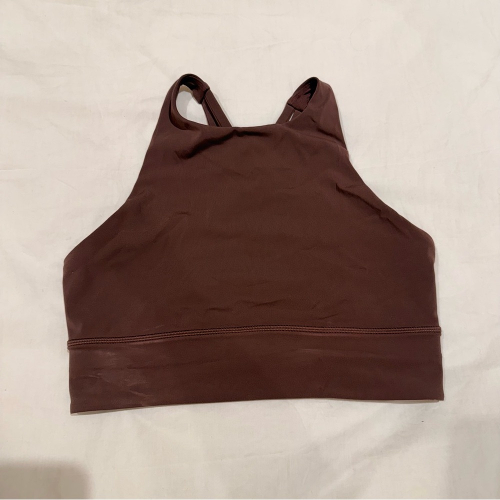 lululemon athletica Chocolate Sports Bra